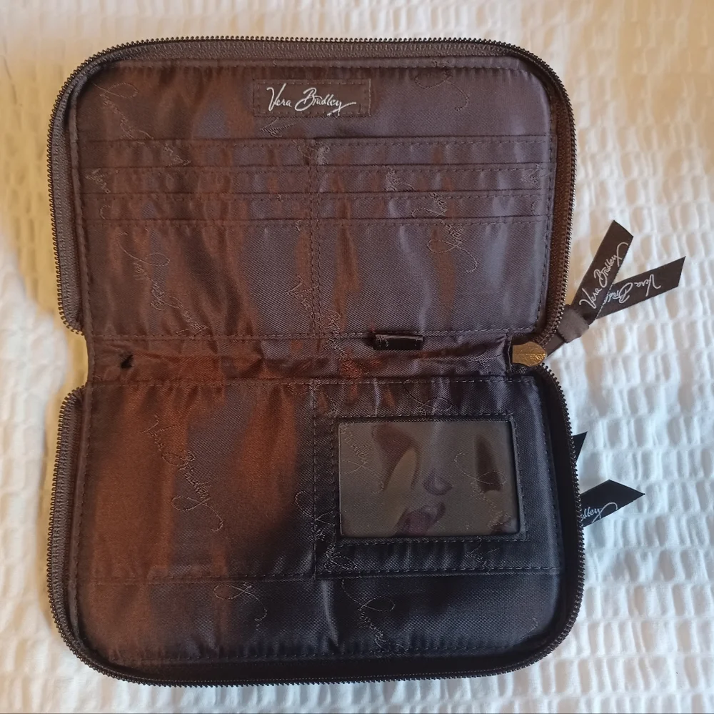 Vera Bradley Puccini Zip Around Wallet retired